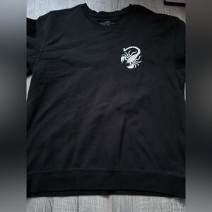 Edelbrock lifestyle Racing scorpion crew neck sweater